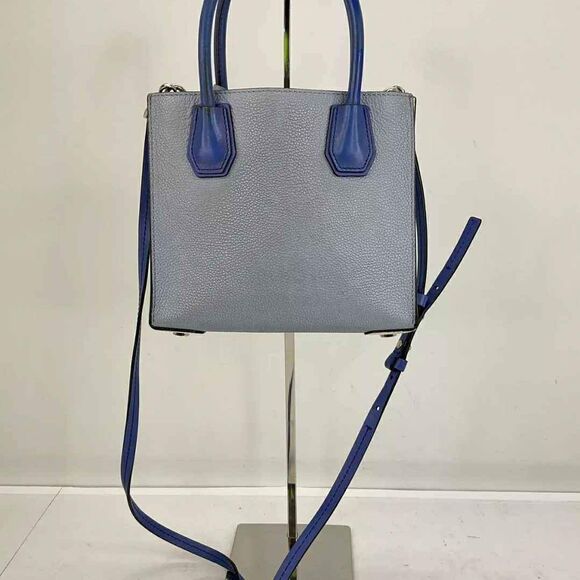 MICHAEL Kors MK Designer Studio Mercer Blue White Crossbody Bag Purse Handbag - Picture 3 of 9